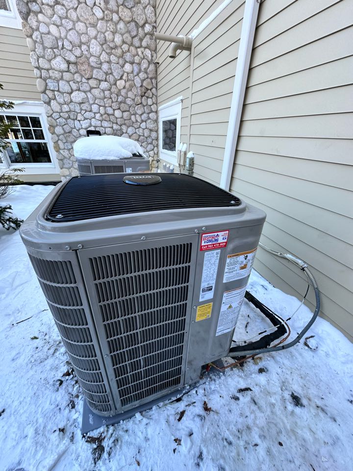 Ac install in long lake mn