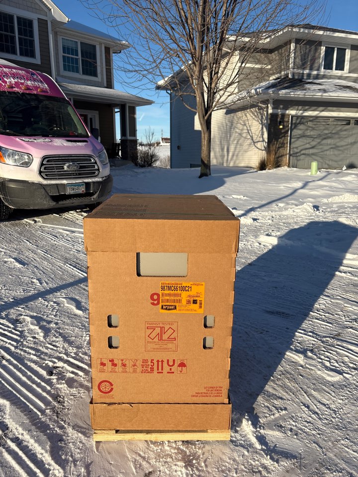 Install furnace and A/C. chanhassen, Minnesota.