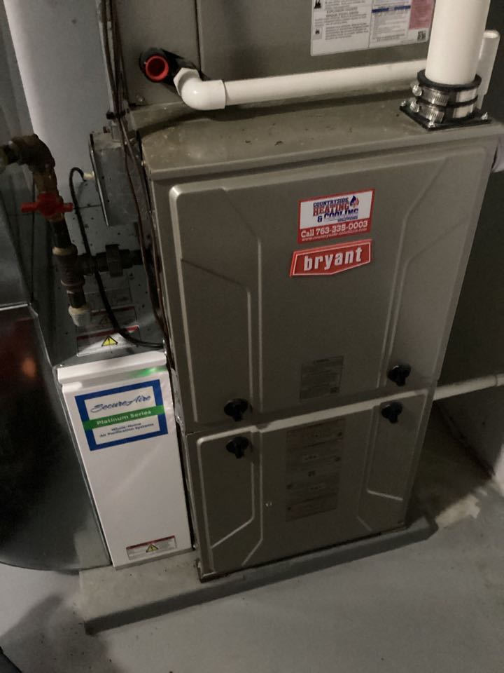 Bryant furnace maintenance in Mound