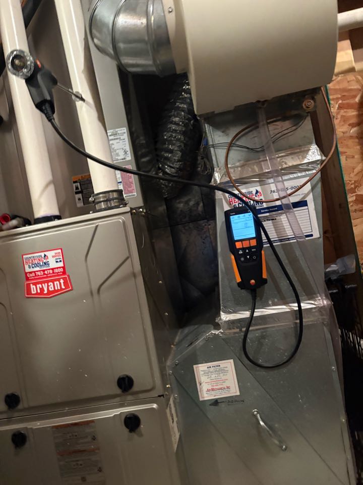 Performing fall furnace maintenance- Wayzata MN