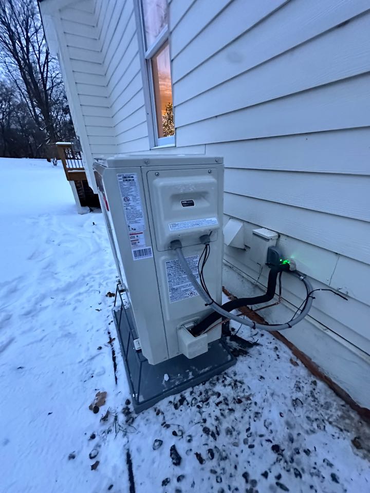 Installed furnace and heat pump In Wayzata Mn
