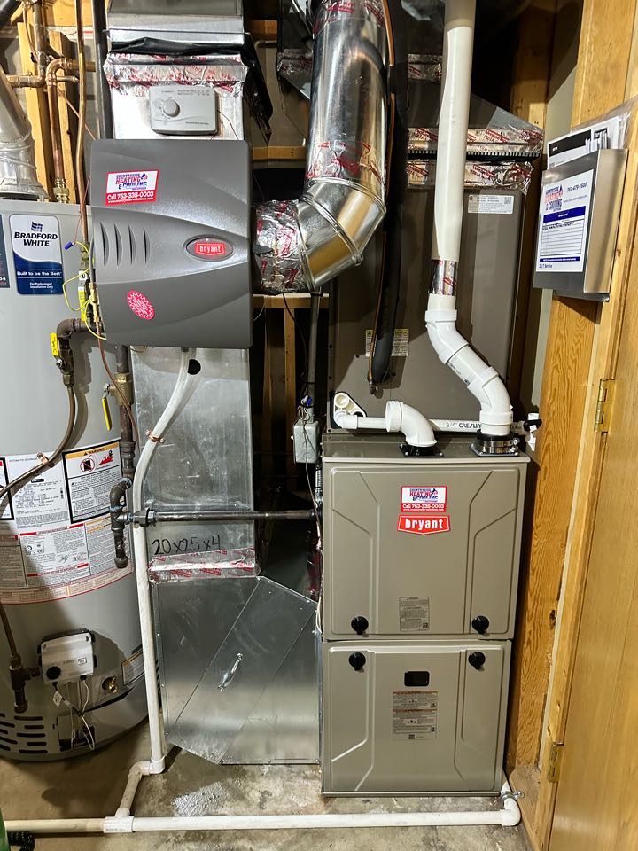 Installed Furnace In Elk River Mn