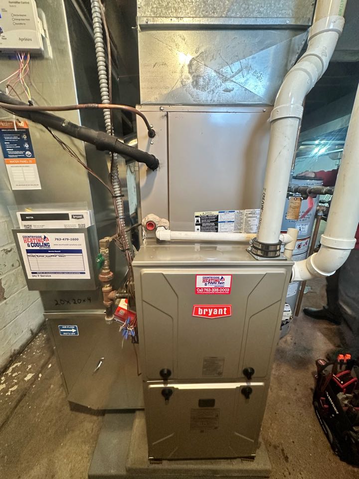 Installed Furnace humidifier in Loretto Mn
