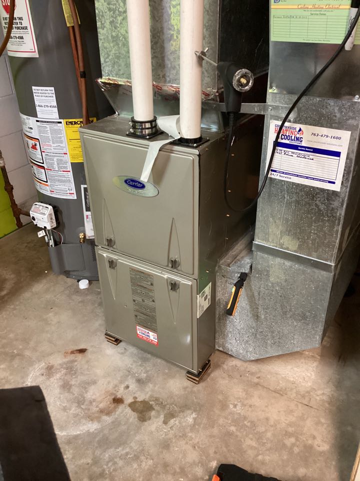 Carrier furnace maintenance in Long Lake