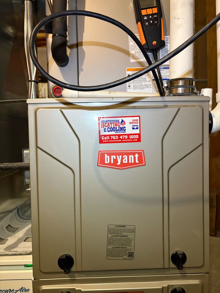Performing fall furnace and humidifier maintenance- Plymouth MN