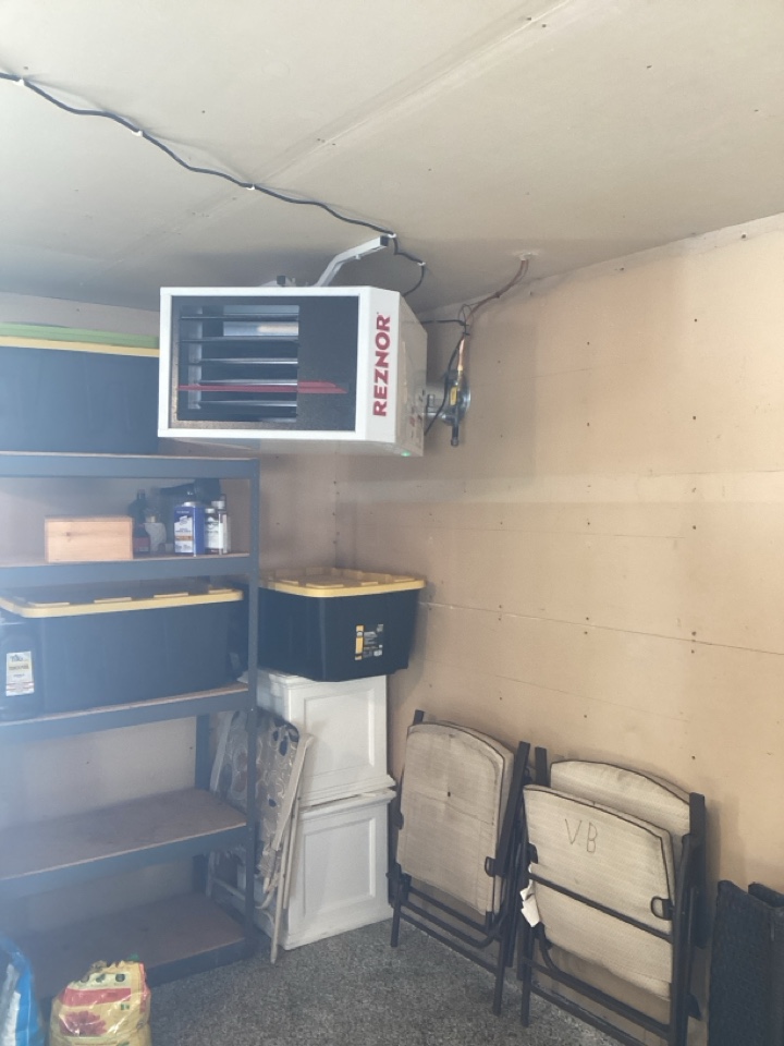 Garage heater installed in maple plain mn