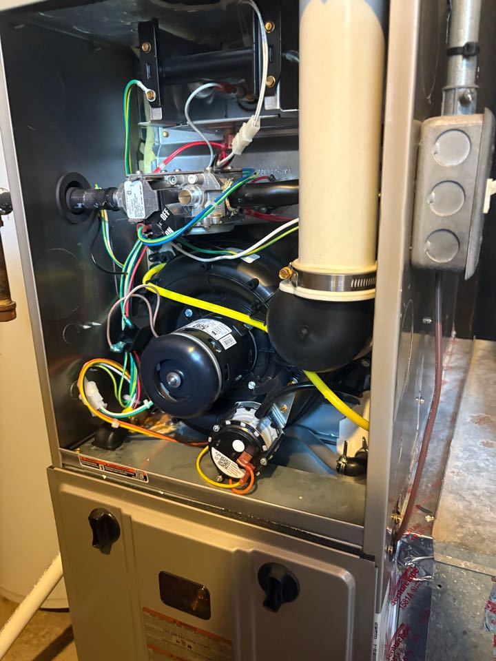 Performing fall furnace maintenance- Lester Prairie MN