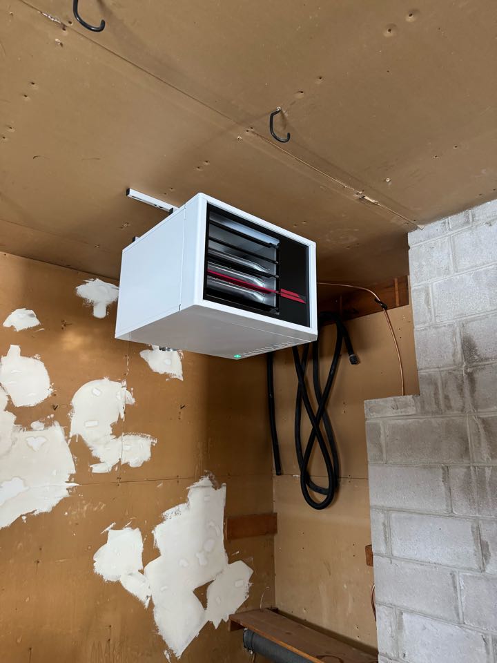 Reznor install in Plymouth 