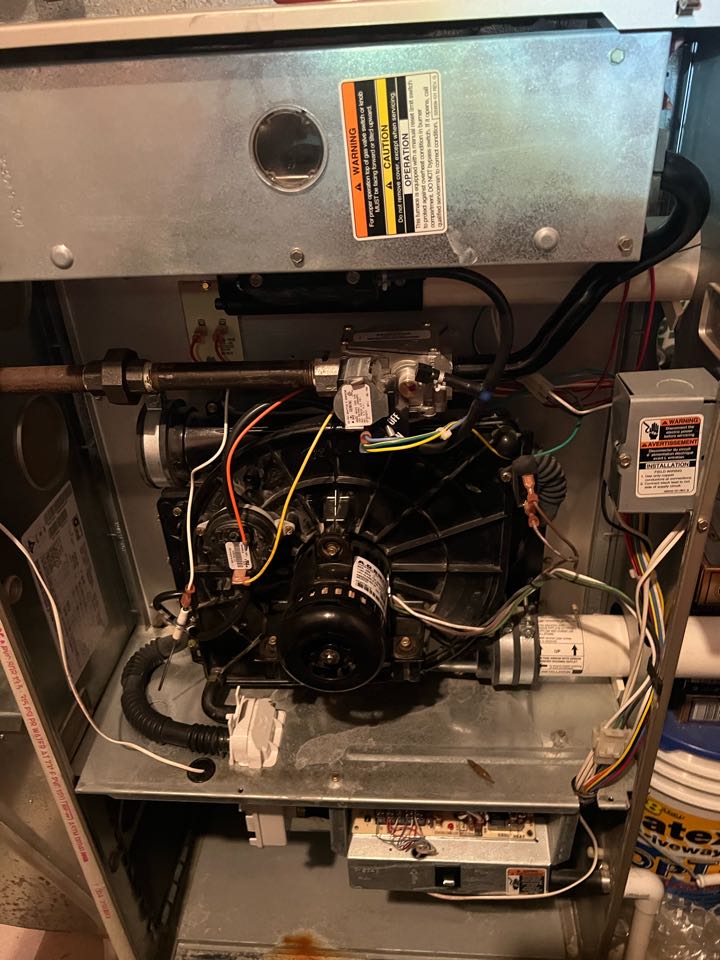 Performing furnace maintenance in Delano, MN