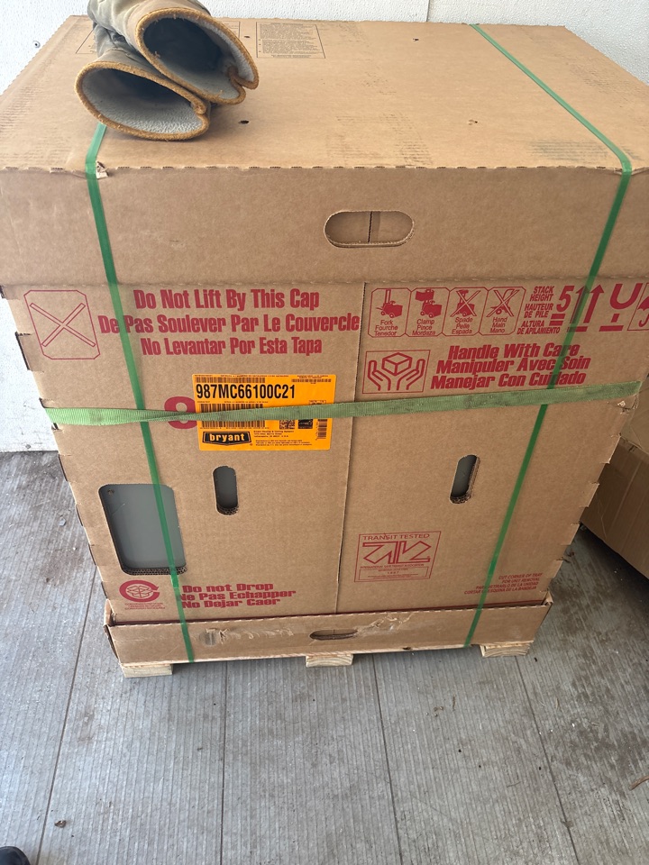 install furnace. Edina, Minnesota. 