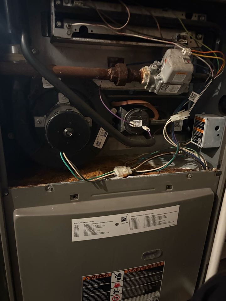 Performing fall furnace maintenance- Medina, MN