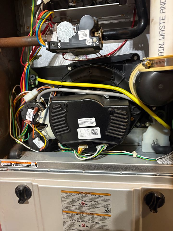 Performing fall furnace and air exchanger maintenance- Watertown, MN