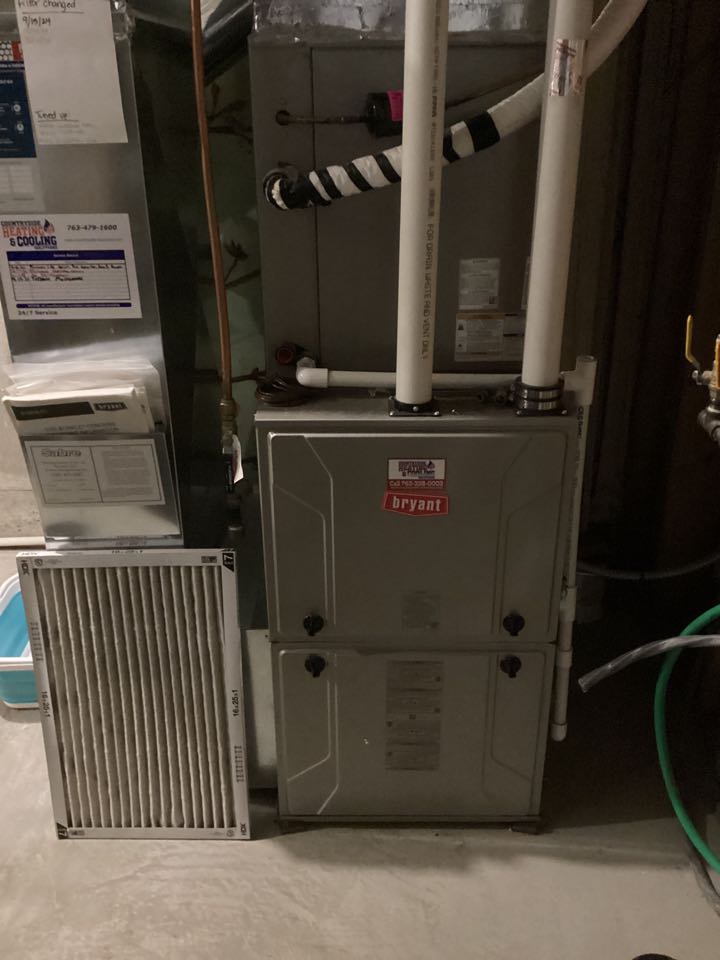 Bryant furnace service in Shorewood