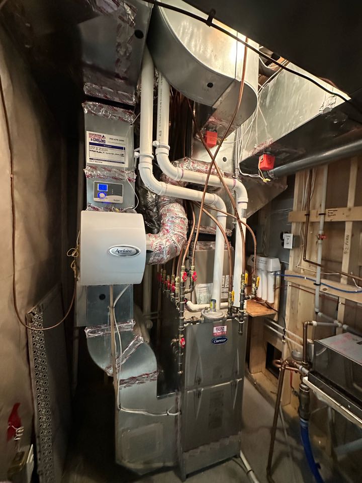 Furnace, air exchanger, humidifier, and Fireplace Maintenance in wayzata mn