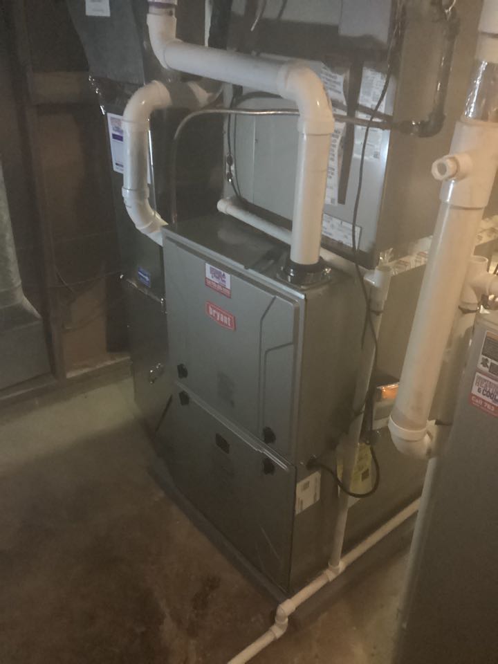 Installed new furnace and heat pump in Medina Mn