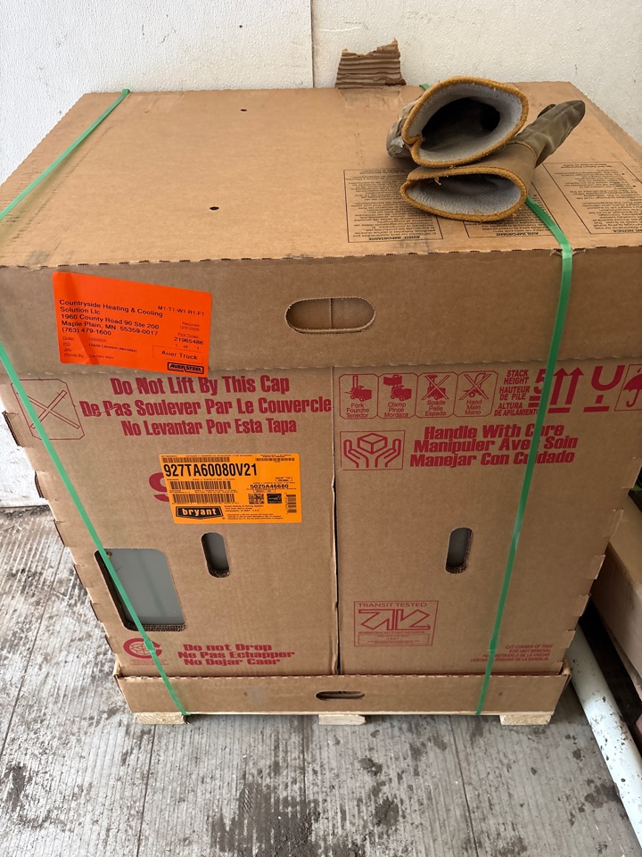 install furnace and humidifier. Excelsior, Minnesota. 