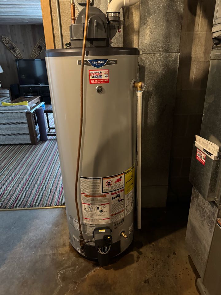 Water heater install in Wayzata