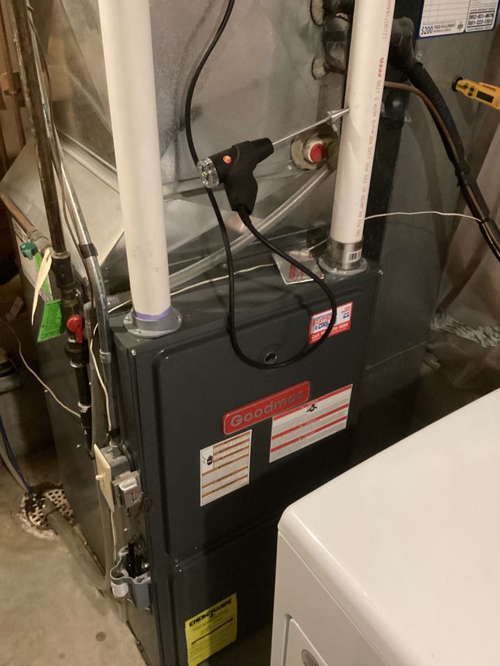 Furnace maintenance in Mound