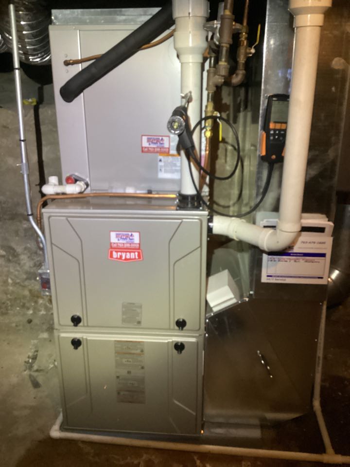 Bryant furnace maintenance in Maple Plain