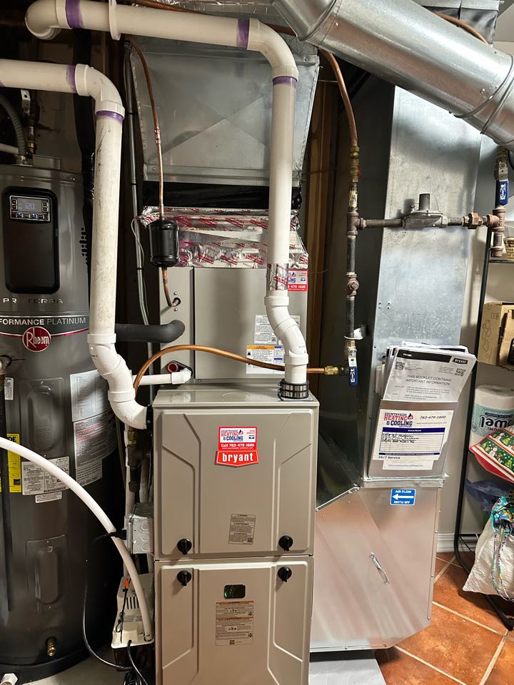 Installed Furnace and A/C in Golden Valley Mn