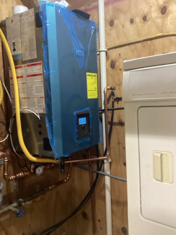 Installed new boiler in maple plain mn