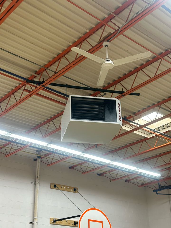 Installed Reznor Garage Heater in Plymouth mn