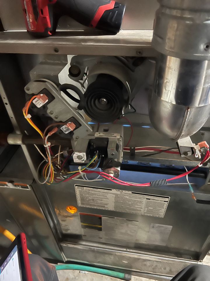 Performing furnace maintenance on Bryant system in Plymouth, MN