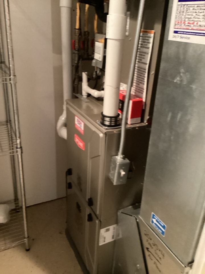 New Bryant evolution furnace and air conditioner installed in Edina Mn