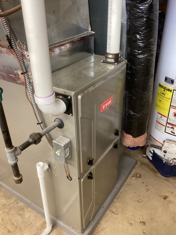 Bryant furnace service in Mound