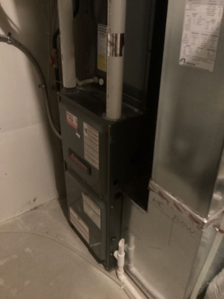 Furnace maintenance in Long Lake
