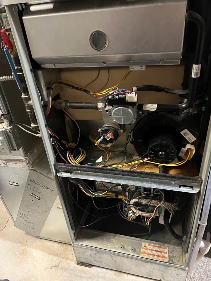 Diagnosing furnace fault in Maple Lake, MN 