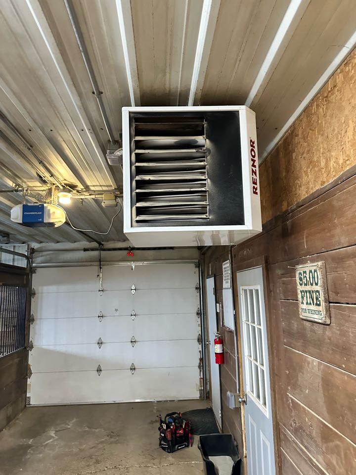 Garage heater maintenances in Orono Mn