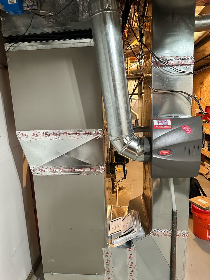Furnace Change out in Maple plain mn