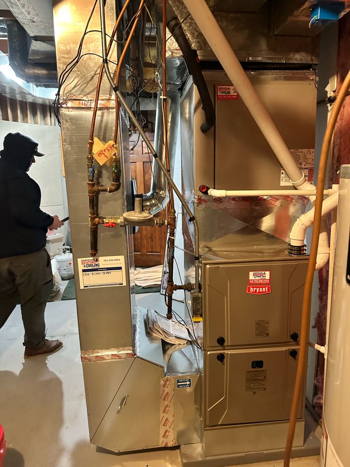 Furnace Change out in Maple plain mn