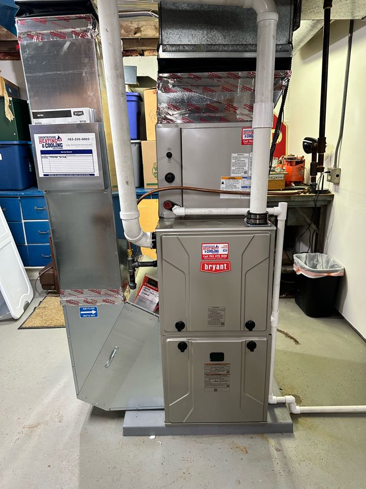 Installed Furnace In maple Plain mn