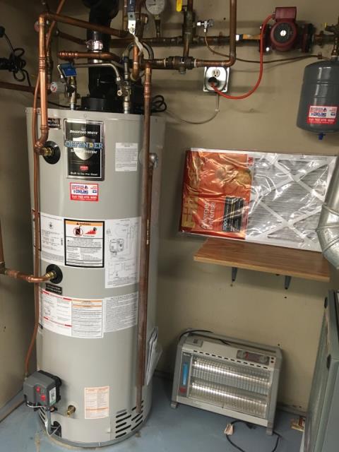 installing furnace and water heater medina MN 
