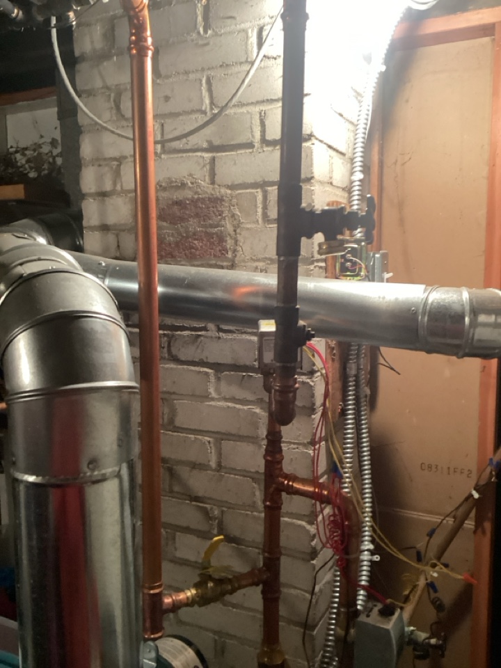 Fixed leak on boiler in long lake Mn