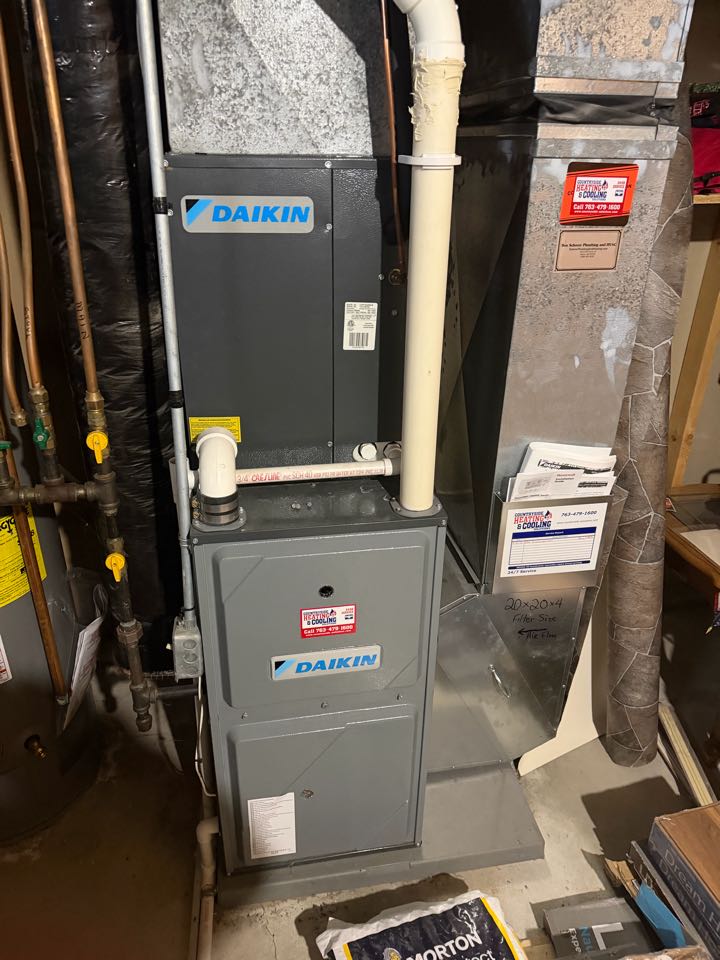 Diagnosing furnace fault in Delano, MN