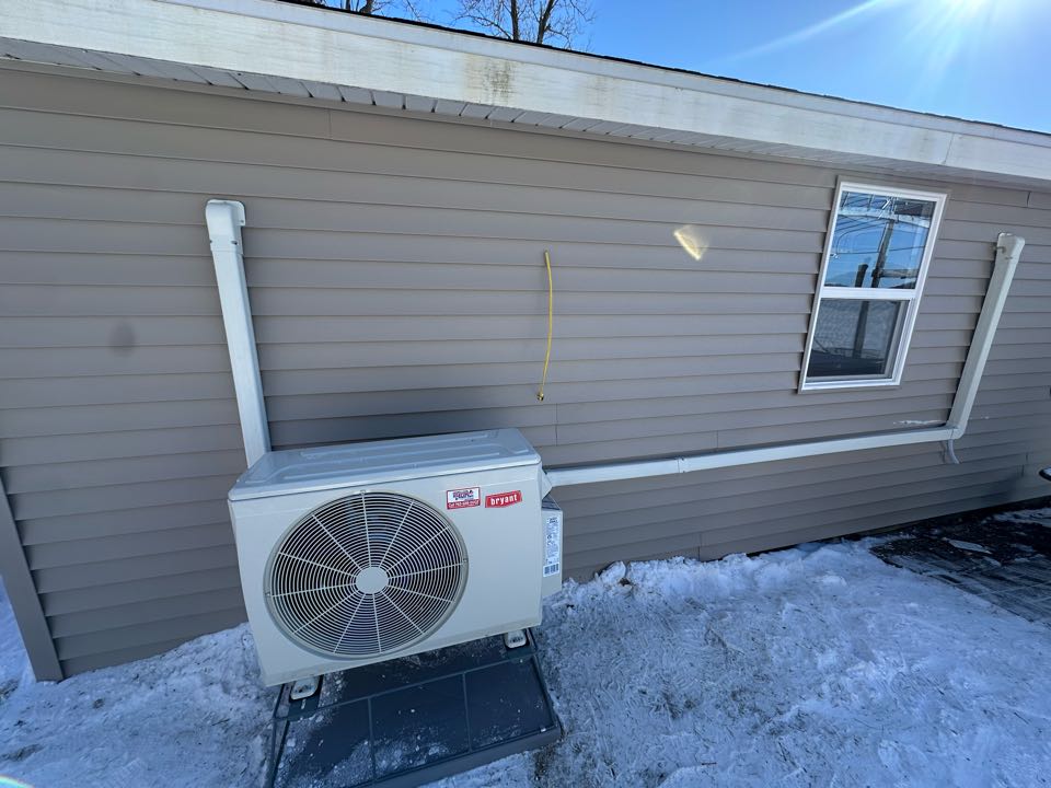 Installed Heat pump mini split in Annandale Mn