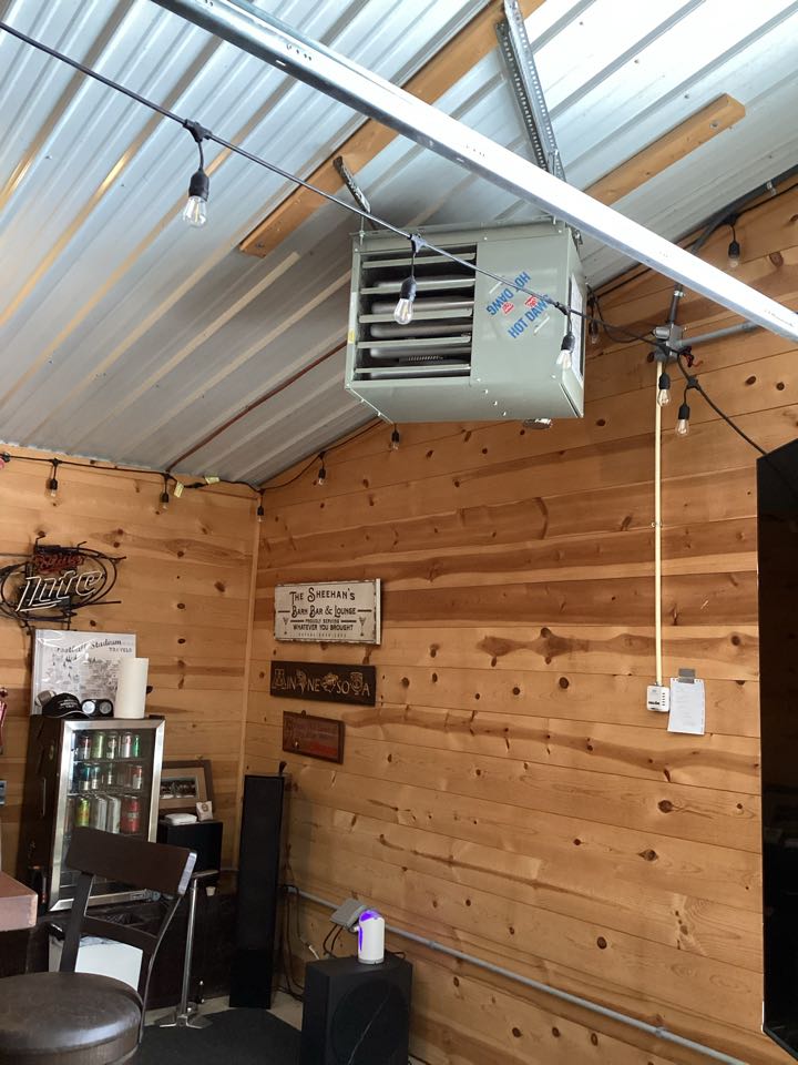 Garage heater diagnostics in Delano mn 55328