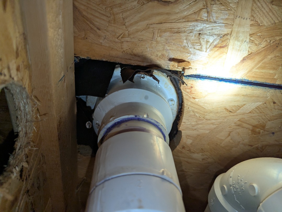 shower strainer leak. shower drain leak. drain leak repair. leak through ceiling. shower drain repair. plumbing drain repair. PlumbPRO Services. Gilbertsville, PA. Harleysville, PA. Kulpsville, PA. 