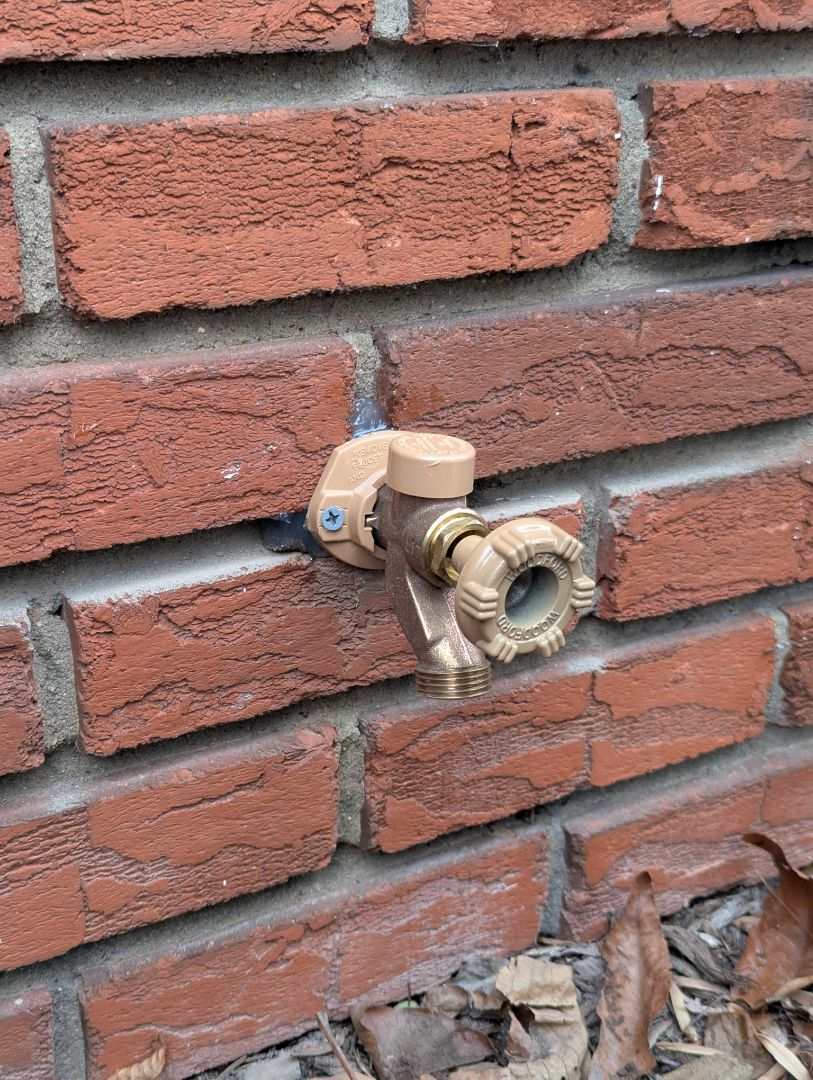 new Toilet Installation. replace toilet. install new toilet in half bathroom. replace old hose bibs and install new frost free hose bib. frost free hose bib install. new lavatory faucet. master bathroom faucet replacement. PlumbPRO Services. Yardley, PA. Lower Makefield, PA. New Hope, PA. Newtown, PA. 