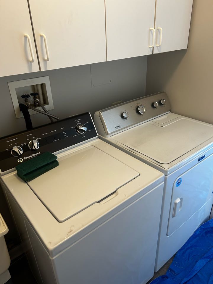 Laundry tub an appliance install after water damage. Souderton PA