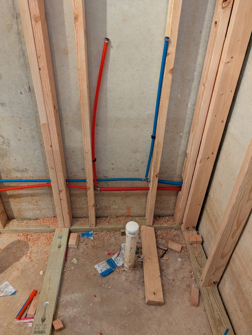 bathroom remodel estimate. estimate for rough bathroom plumbing work. new bathroom plumbing install. new plumbing install estimate. plumbing installation estimate. PlumbPRO Services. Horsham, PA. Hatboro, PA. Warminster, PA. 