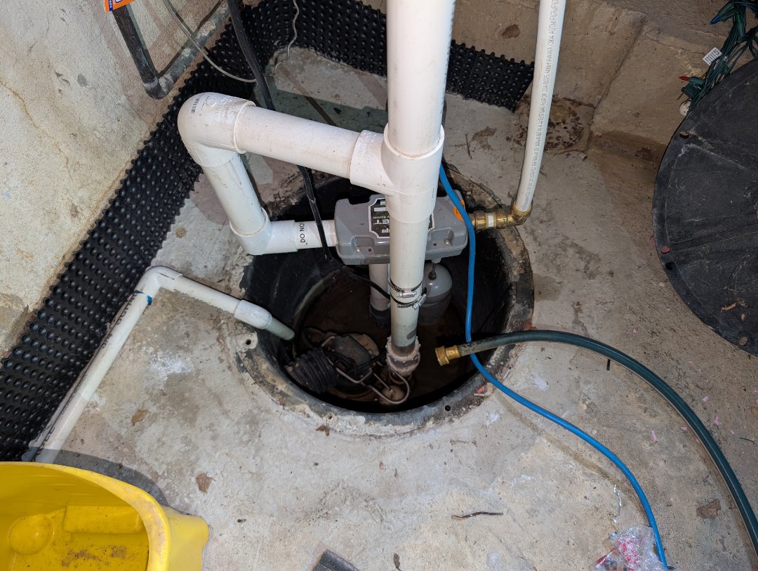 
sump pump estimate. estimate to install new sump pump and battery back up system. water powered back up sump pump  replacement. new water softener. new lavatory faucet. widespread lavatory faucet replacement. PlumbPRO Services. Willow Grove, PA. Dresher, PA. Horsham, PA. 