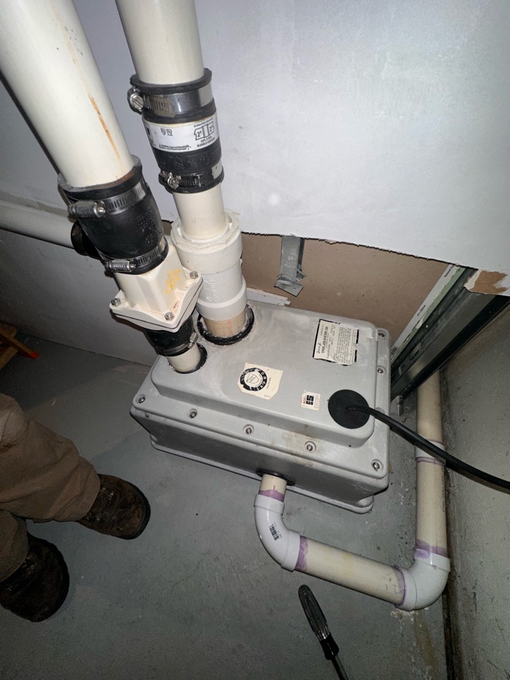 Evaluation of ejector pump in King of Prussia PA. Plumbing. Plumber.