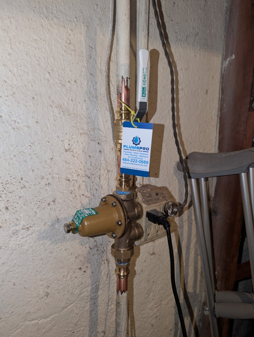 main water shut off valve replacement. replace main water shut off valve. water service repair. water service replacement. install new pressure Reducing Valve. install new PRV. new water service valve. PlumbPRO Services. Glenside, PA. 