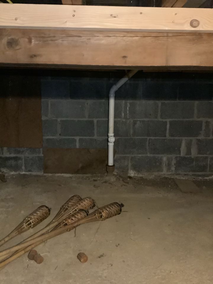 Successfully cleared a clogged kitchen drain - apple peels. PlumbPro Services. Ambler plumber. 