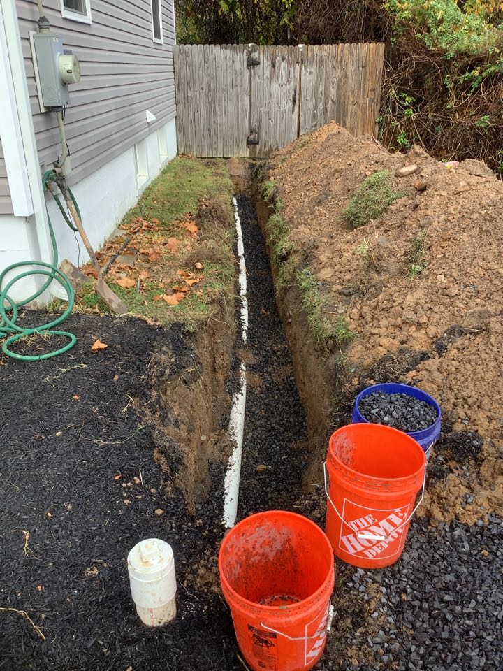 Install new outside sewer pipe. PlumbPro Services. Bristol plumber. 