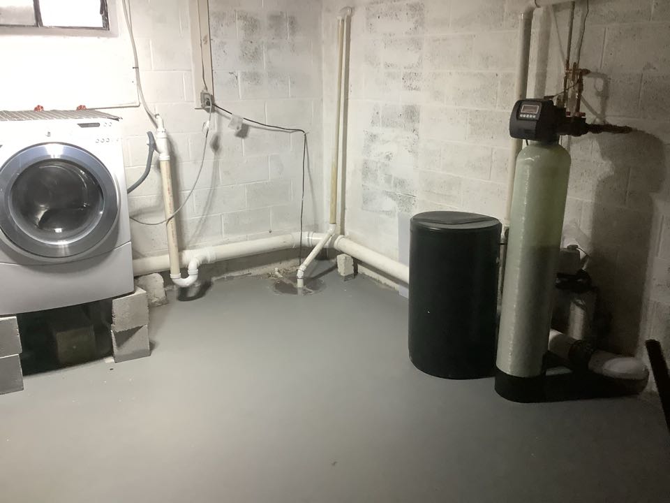 Successfully completed a main drain repipe in the basement. PlumbPro Services. North Wales plumber. 